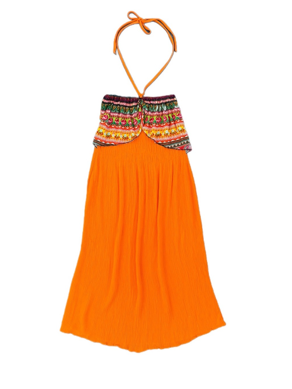 Shoreline Boho Halter Neck Swimsuit Cover-Up Dress